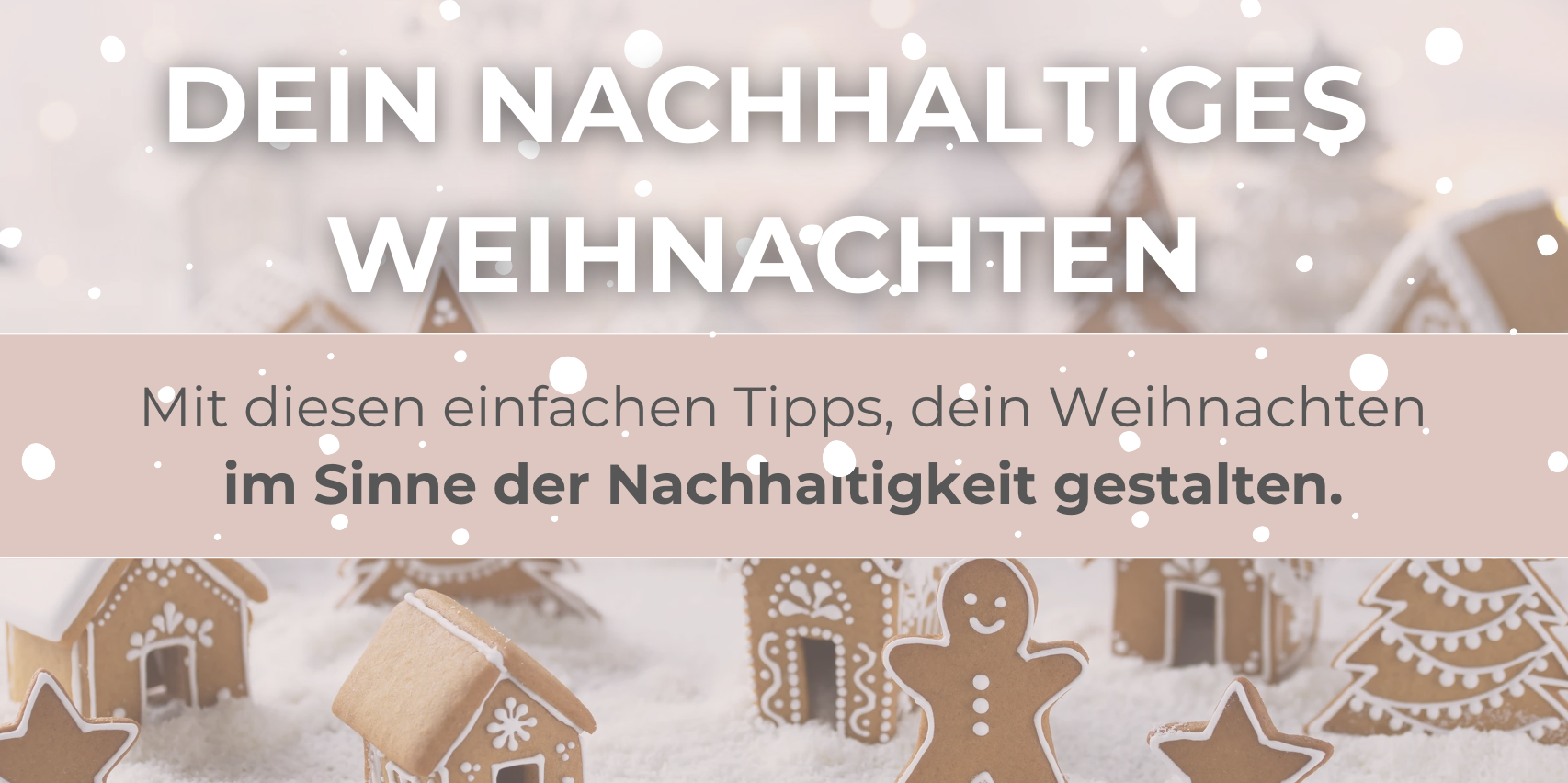 Nachhaltige Weihnachten